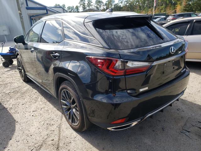 2T2YZMDA5MC274465 - 2021 LEXUS RX 350 F-S BLACK photo 3