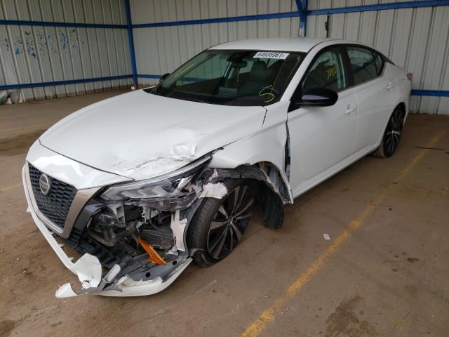 1N4BL4CV8LN302860 - 2020 NISSAN ALTIMA SR WHITE photo 2