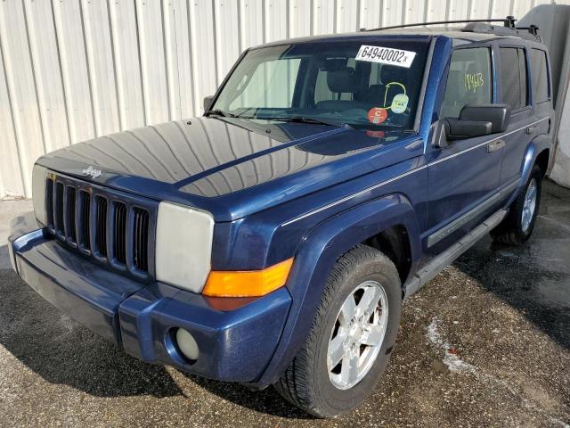 1J8HH48N56C107029 - 2006 JEEP COMMANDER 蓝色 照片 2