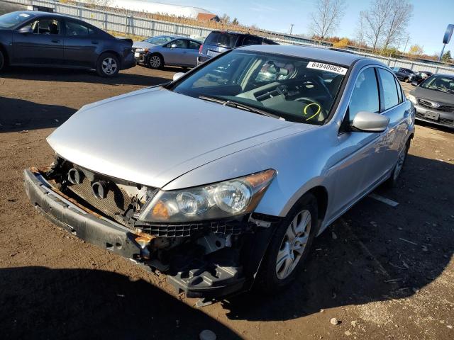 1HGCP26449A015169 - 2009 HONDA ACCORD LXP SILVER photo 2