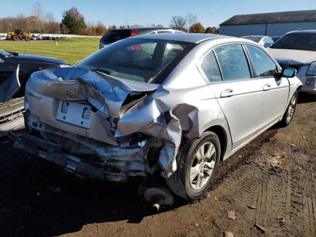 1HGCP26449A015169 - 2009 HONDA ACCORD LXP SILVER photo 4