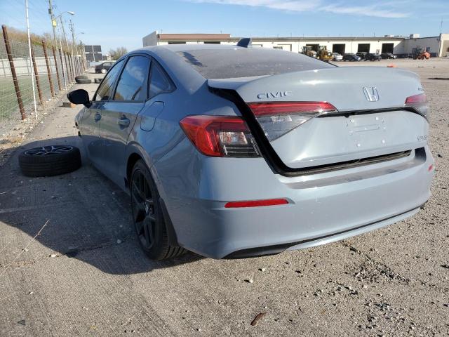 2HGFE2F50NH541936 - 2022 HONDA CIVIC SPOR 灰色 照片 3