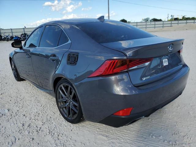 JTHBA1D21K5092442 - 2019 LEXUS IS 300 GRAY photo 3