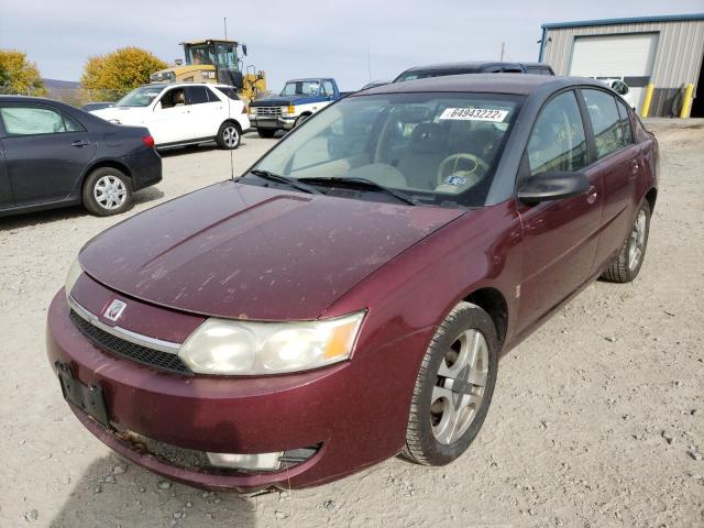 1G8AK52F13Z135544 - 2003 SATURN ION LEVEL 栗色 照片 2