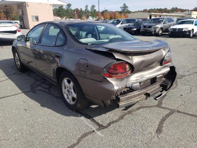 1G2WK52J21F134003 - 2001 PONTIAC GRAND PRIX თაფლისფერი ფოტო 3