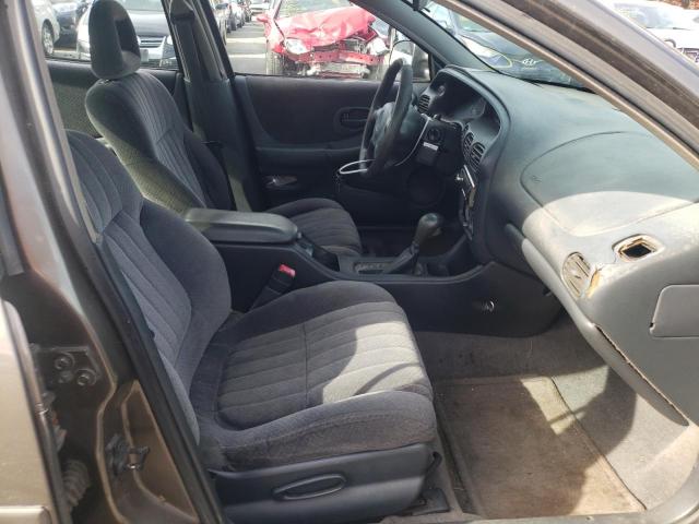 1G2WK52J21F134003 - 2001 PONTIAC GRAND PRIX თაფლისფერი ფოტო 5