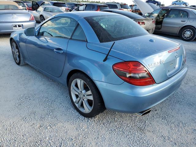 WDBWK5EA7AF217996 - 2010 MERCEDES-BENZ SLK 300 BLUE photo 3