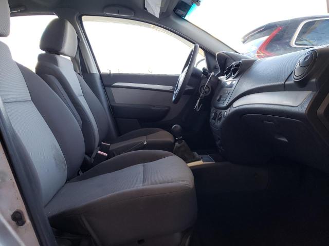 KL1TD66E79B629352 - 2009 CHEVROLET AVEO LS 银色 照片 5