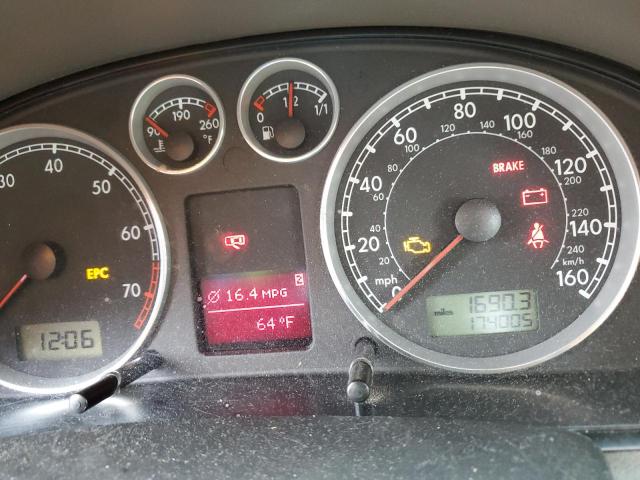 WVWRH63B34P198442 - 2004 VOLKSWAGEN PASSAT GLX Mavi foto 8