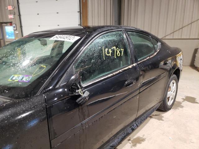 2G2WP522X51329239 - 2005 PONTIAC GRAND PRIX შავი ფოტო 9