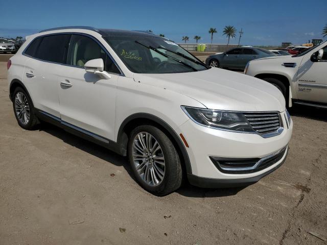 2LMTJ6LP2GBL67030 - 2016 LINCOLN MKX RESERV WHITE photo 1