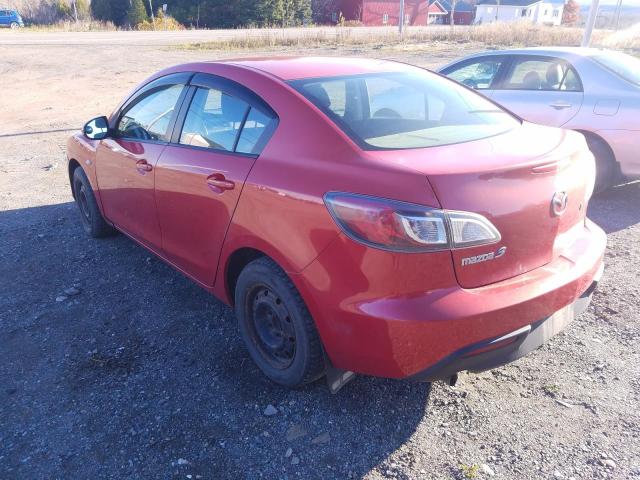 JM1BL1SF6A1346959 - 2010 MAZDA 3 I RED photo 3