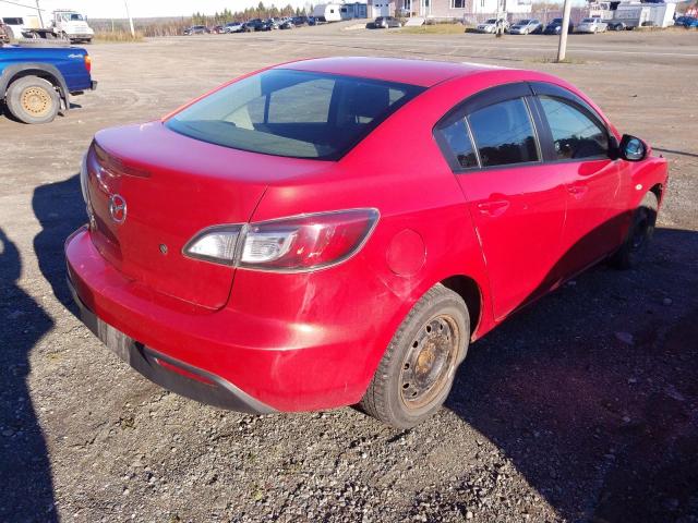 JM1BL1SF6A1346959 - 2010 MAZDA 3 I RED photo 4