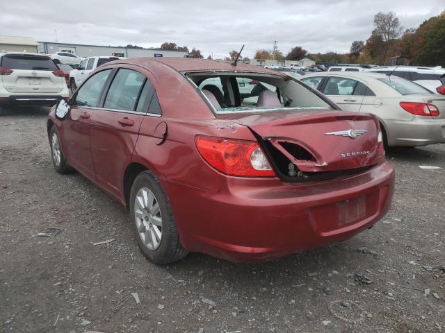 1C3LC46K27N662250 - 2007 CHRYSLER SEBRING RED photo 3