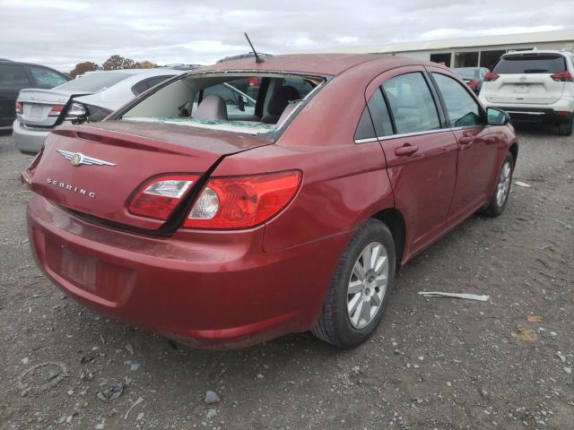 1C3LC46K27N662250 - 2007 CHRYSLER SEBRING RED photo 4