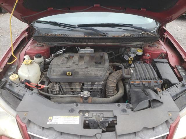 1C3LC46K27N662250 - 2007 CHRYSLER SEBRING RED photo 7