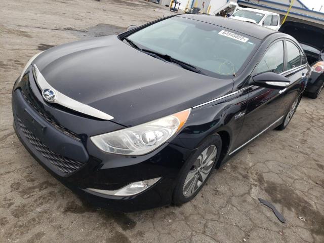 KMHEC4A41DA072407 - 2013 HYUNDAI SONATA HYB BLACK photo 2