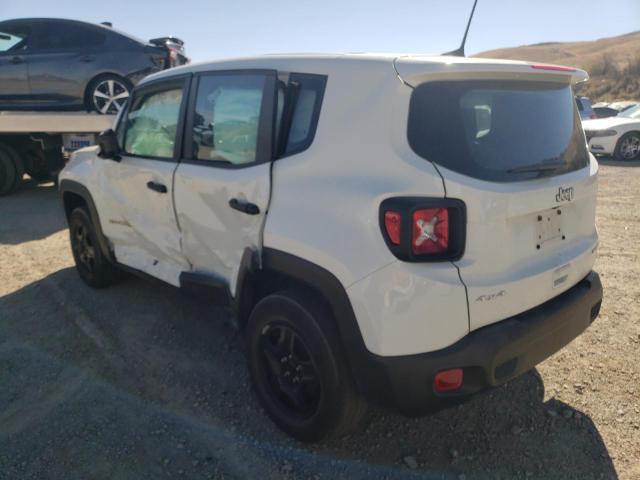 ZACNJDAB1MPM17909 - 2021 JEEP RENEGADE S WHITE photo 3
