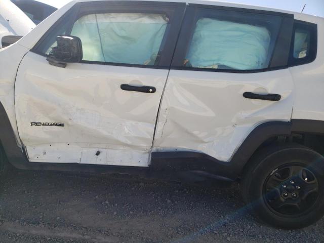 ZACNJDAB1MPM17909 - 2021 JEEP RENEGADE S WHITE photo 9