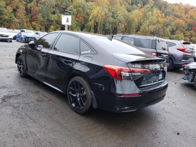 2HGFE2F58NH551226 - 2022 HONDA CIVIC SPOR BLACK photo 3