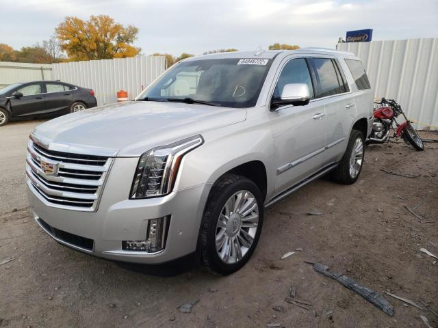 1GYS4DKJ2KR115993 - 2019 CADILLAC ESCALADE P SILVER photo 2