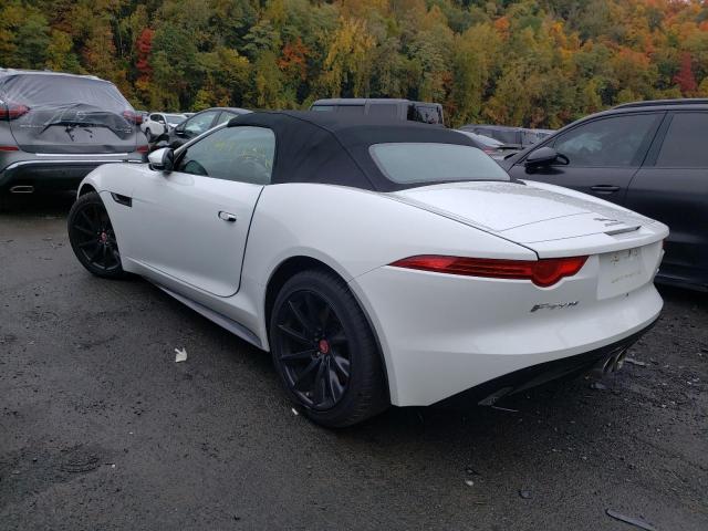 SAJWB6E65H8K37991 - 2017 JAGUAR F-TYPE WHITE photo 3