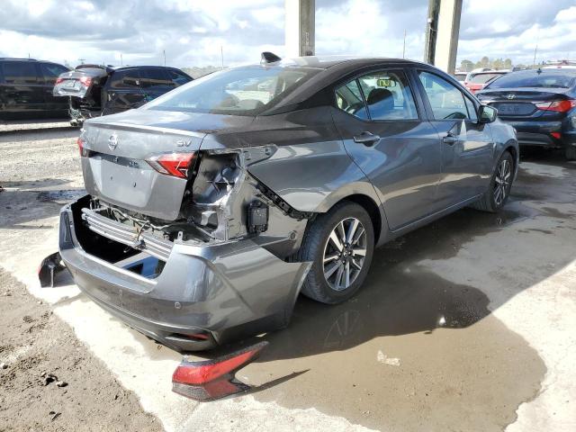 3N1CN8EV0ML864804 - 2021 NISSAN VERSA SV GRAY photo 4