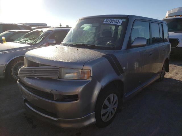 JTLKT324X40155456 - 2004 TOYOTA SCION XB ვერცხლისფერი ფოტო 2