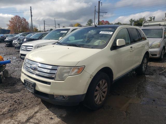 2FMDK48C08BA29473 - 2008 FORD EDGE CREAM photo 2