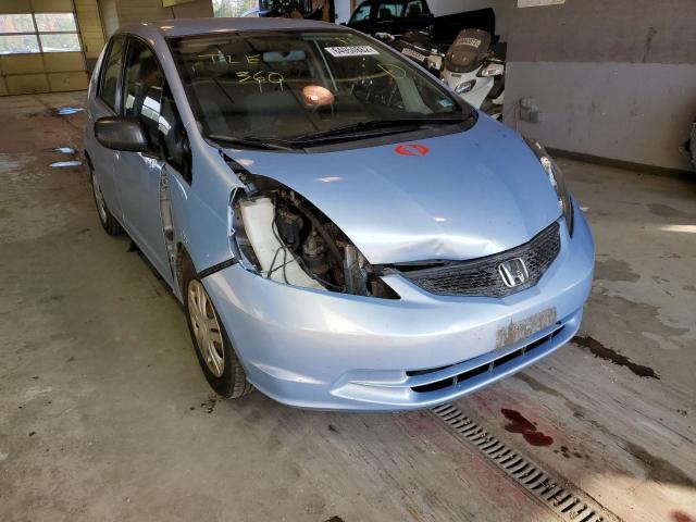 JHMGE87279S068088 - 2009 HONDA FIT BLUE photo 9