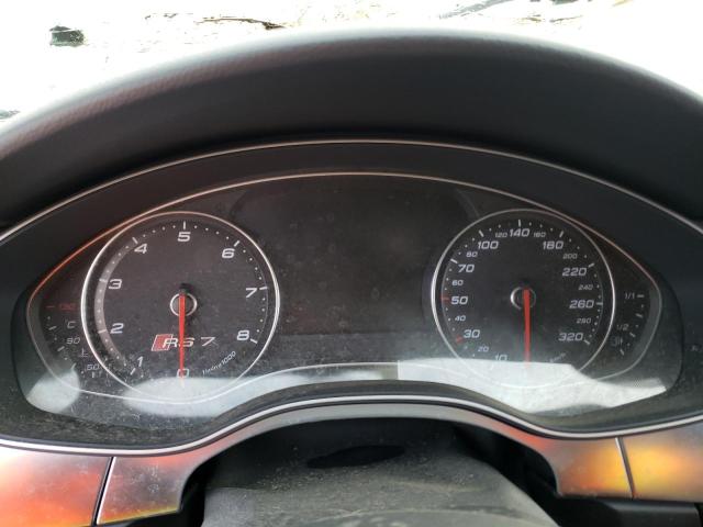 WUAW2CFC3EN903909 - 2014 AUDI RS7 Մոխրագույն լուսանկար 9