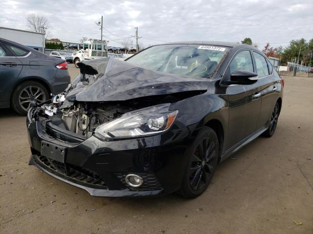 3N1CB7AP9HY287659 - 2017 NISSAN SENTRA SR BLACK photo 2