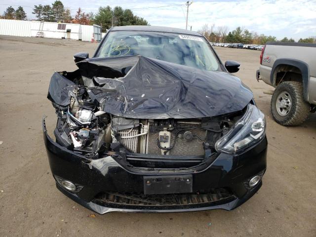 3N1CB7AP9HY287659 - 2017 NISSAN SENTRA SR BLACK photo 9