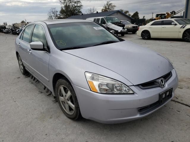 1HGCM56814A009321 - 2004 HONDA ACCORD EX GRAY photo 1