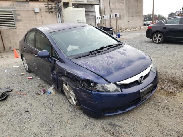 2HGFA1F69BH543517 - 2011 HONDA CIVIC LX-S أزرق صورة 1