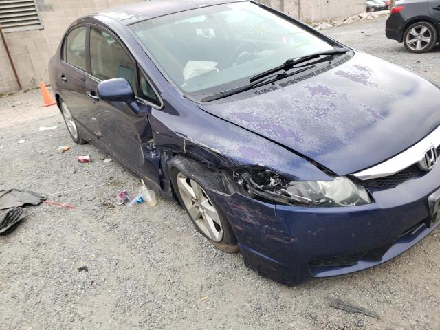 2HGFA1F69BH543517 - 2011 HONDA CIVIC LX-S أزرق صورة 9