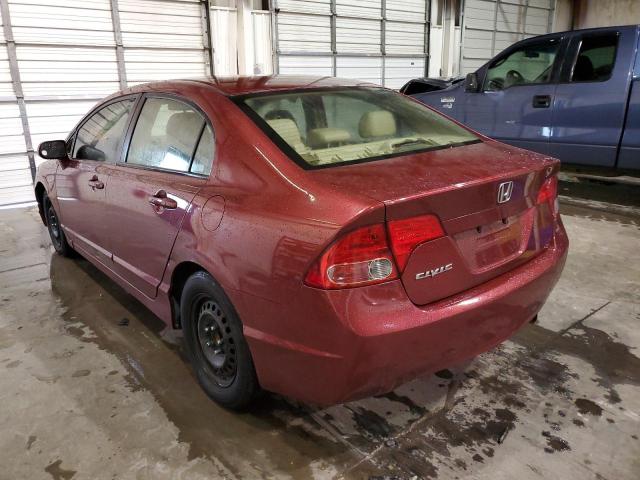 1HGFA16978L016906 - 2008 HONDA CIVIC EXL Qırmızı foto 3