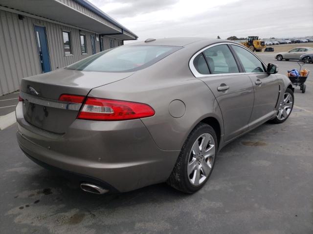 SAJWA05B29HR34968 - 2009 JAGUAR XF LUXURY GOLD photo 4