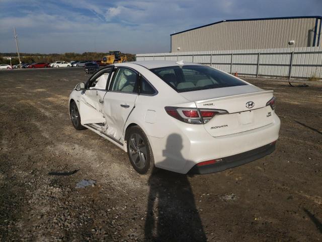 KMHE14L25GA021191 - 2016 HYUNDAI SONATA PLU WHITE photo 3