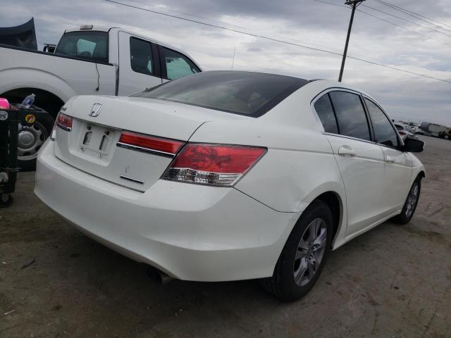 1HGCP2F6XCA065969 - 2012 HONDA ACCORD SE WHITE photo 4