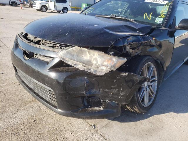 JTKJF5C76B3001057 - 2011 TOYOTA SCION TC შავი ფოტო 9