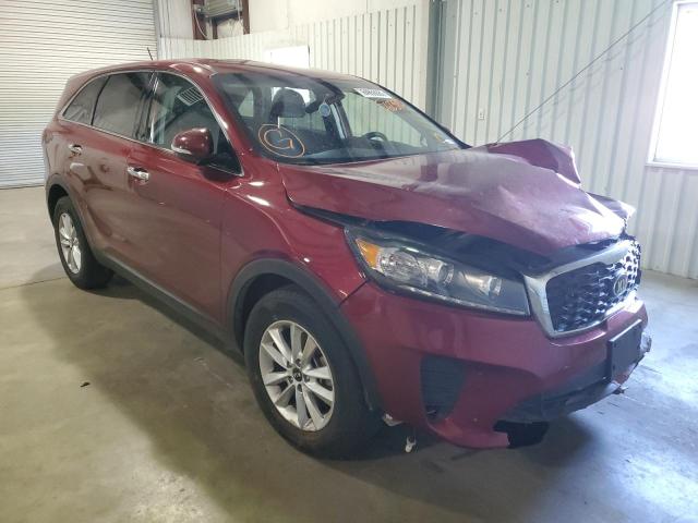 5XYPG4A36KG562380 - 2019 KIA SORENTO L RED photo 1