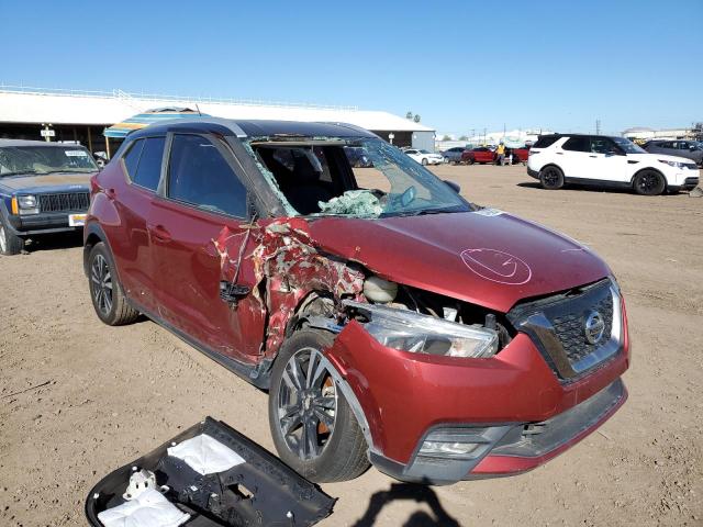 3N1CP5CU9KL530769 - 2019 NISSAN KICKS S RED photo 1