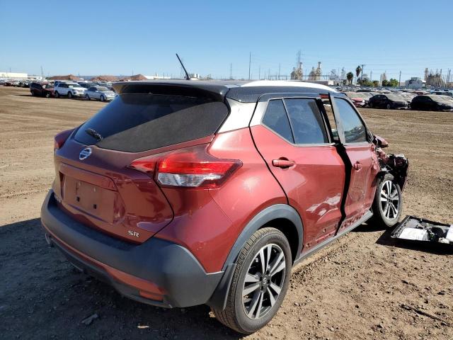 3N1CP5CU9KL530769 - 2019 NISSAN KICKS S RED photo 4