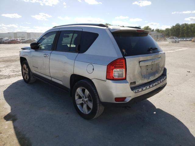 1C4NJCBB0DD283582 - 2013 JEEP COMPASS SP SILVER photo 3