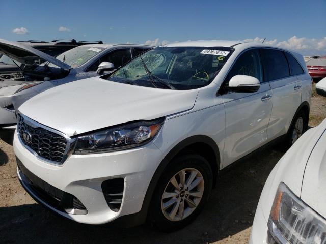 5XYPG4A35KG517785 - 2019 KIA SORENTO L WHITE photo 2