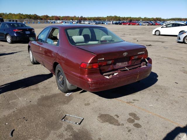 4T1BG22K4XU532736 - 1999 TOYOTA CAMRY CE BURGUNDY photo 3