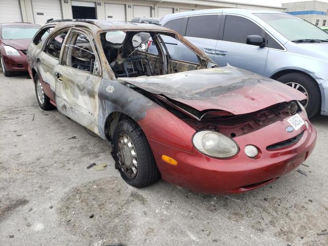 1FALP58S6TG160087 - 1996 FORD TAURUS LX RED photo 1