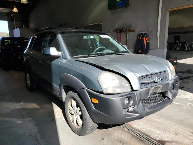 KM8JN72D47U561850 - 2007 HYUNDAI TUCSON SE BLUE photo 1