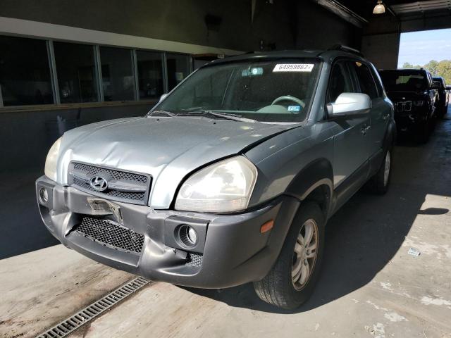 KM8JN72D47U561850 - 2007 HYUNDAI TUCSON SE BLUE photo 2